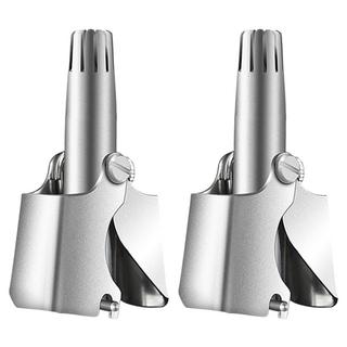 이터널스 남성용 트리머 코털 제거기, 유광 실버, 2개