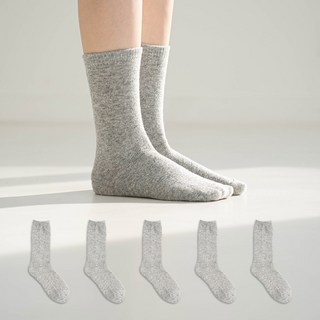 socks factory 女性用保暖羊毛襪 5雙組