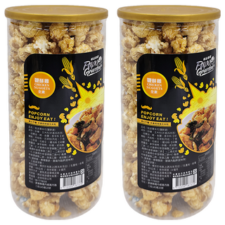 Popcorn 帕波爺爺 鹹酥雞爆米花, 180g, 2罐