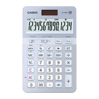카시오 일반 계산기 JS-40B, 블루, 1개