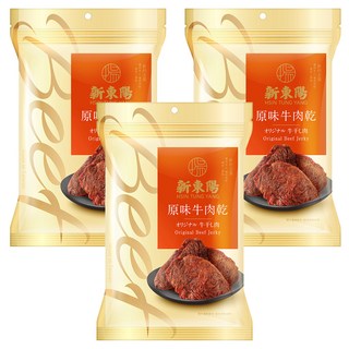 新東陽 原味牛肉乾 90g, 3包