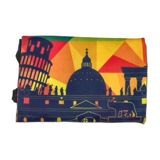 LittleChili 行李箱套 羅馬圖案, S(19~21吋), 夢想國度