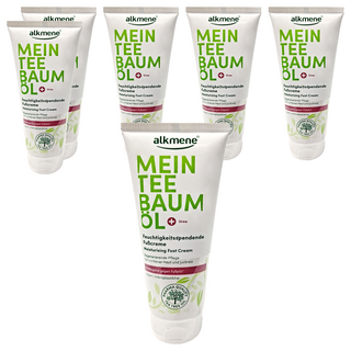 alkmene 歐珂蔓 我的茶樹精油保濕護足霜 滋潤 軟化角質 舒緩修護, 100ml, 1條, 6條