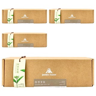 Jasmine Huatan 茉莉花壇夢想館 冷泡茶飲 四季茉莉, 3g, 8入, 4盒