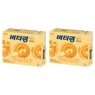 해태제과 버터링 골드, 194g, 2개
