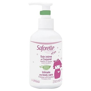 Saforelle 絲膚潔 Miss 女孩私密沐浴露 250ml 蘆薈保濕強化, 1瓶