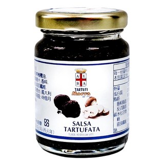 TARTUFI Morra 阿爾巴松露世家 夏季松露蘑菇醬 含松露8% 義大利原裝進口, 80g, 1罐