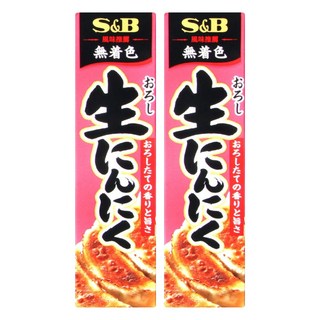 S&B 愛思必 生蒜醬 43g 濃郁蒜香 提升料理風味, 2個