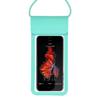 多重防護防水手機袋 27 x 11.3cm, 淺綠色, 1個