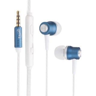 E-books S86 聆樂鋁製音控入耳式耳機 內建麥克風 音量控制, E-EPA172, 1個