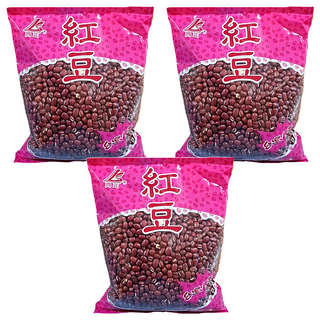 同正 台灣產 紅豆，含有豐富膳食纖維, 600g, 3包