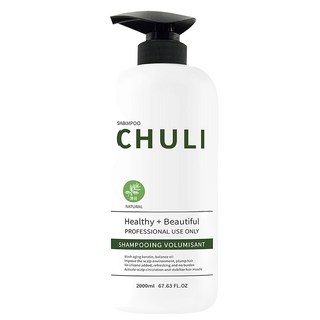 Chuli 天然系列 薄荷洗髮精 專業沙龍美髮, 2L, 1瓶