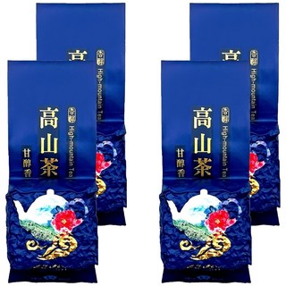 台灣精品茶葉 松柏嶺 冬片四季文市2兩, 75g, 4包