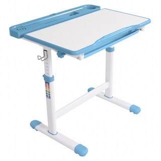 E-home 朵朵置物槽兒童升降成長桌 MDF材質 顏色: 粉紅/藍色/灰色, 66.4 x 49 x 54~76cm, 1個