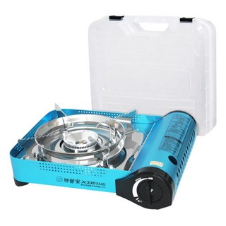 HouseKeeper 妙管家 合金磁吸式瓦斯爐 附手提箱 X-3301MB 1.5kg, 藍色, 1個