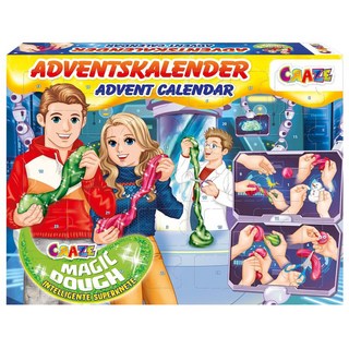 CRAZE 戳戳樂降臨曆 神奇黏土 22, 多色, 0.525kg, 1個