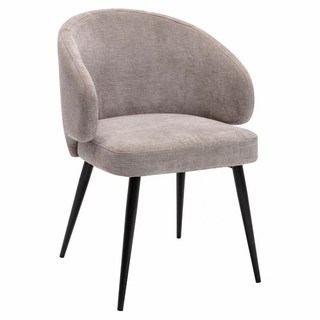 E-home 法拉簡約布面扶手休閒椅 TFC112A-gry 58 x 55 x 78cm 8.6kg, 灰色, 1個