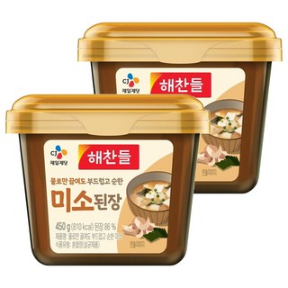 CJ Haechandle 好餐得 只用水煮也柔順溫和的味噌大醬, 450g, 2個