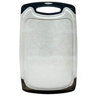 小麥秸稈切菜砧板 防滑 防溢水口槽, 米色, 1個