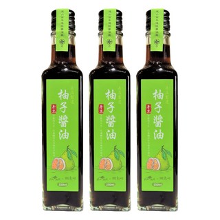新味醬油 柚子醬油 250ml, 3瓶