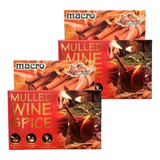 Macro 經典原味熱紅酒香料 台灣產, 30g, 2盒