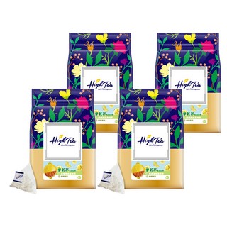 High Tea 伂橙 果乾茶 檸檬萊姆果味茶包 + 檸檬乾, 4.5g, 8包, 4袋