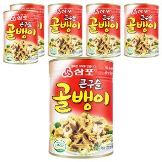 삼포 큰구슬 골뱅이, 400g, 6개