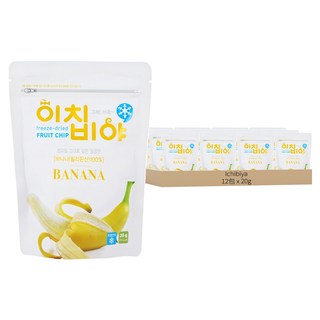 Ichibiya 水果乾 香蕉 20g, 12包