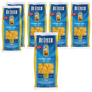 DE CECCO 得科 貝殼麵, 500g, 6個