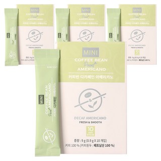 The Coffee Bean 低咖啡因美式原豆咖啡棒, 10入, 4個, 900mg