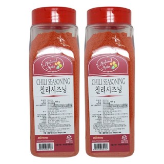 내츄럴스파이스 칠리 씨즈닝, 450g, 2개