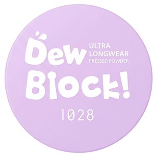 1028 Dew Block 超保濕蜜粉餅 5g, 嫩紫, 打造水潤透亮妝感, 1盒