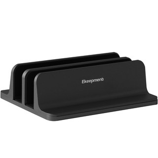 Ekeepment 筆記型電腦直立架 EKMT-VS2, 黑色, 1個