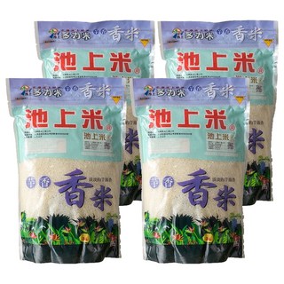 池上多力米 芋香米, 產於台灣台東縣池上鄉, 米粒飽滿、美味香Q, 1.5kg, 4包, CNS一等米