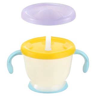 릿첼 AQ 첫걸음 머그 스텝업 빨대컵 세트, 150ml, 1개, 옐로우