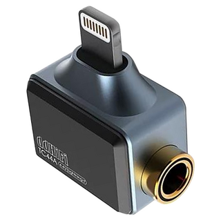 ddHiFi TC44A 4.4mm平衡耳機蘋果iphone轉接頭 支援原生DSD256格式 最高支援2bit/384kHz的PCM解碼, 1個