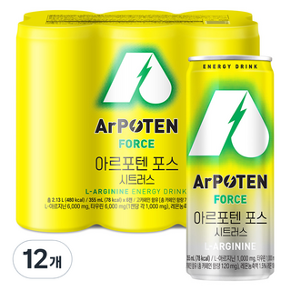 ArPOTEN POS 柑橘能量飲, 12入, 355ml