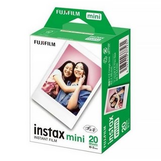 FUJIFILM 富士 instax MINI拍立得空白底片 20張, 1盒, Instax Mini