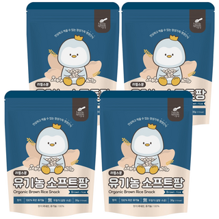 Little Spoon 寶寶爆米香 5個月以上, 白米, 30g, 4包