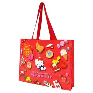 Kiiwi O Hello Kitty 聯名款 50周年限定 大容量萬用編織袋