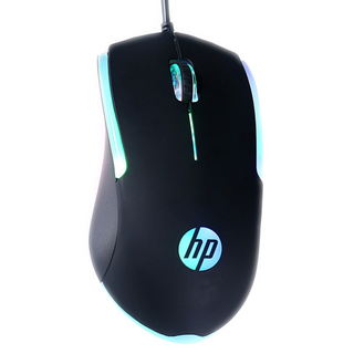 HP 惠普 M160 電競有線滑鼠 - 高端光學引擎 定位精準 黃金手感滑順操作