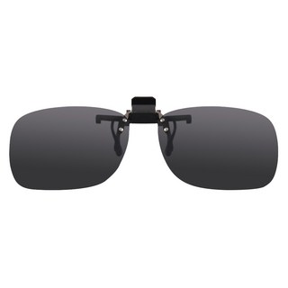 ALEGANT 經典可掀寶麗來偏光太陽眼鏡 UV400防護 羽量級輕盈10公克 180°可掀上翻夾頭 大鏡面無框設計