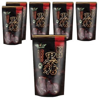 台灣上青 黑糖塊 原味黑糖 a254, 170g, 6包