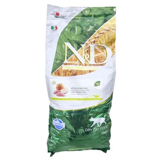 Farmina 法米納 全齡貓 GC5天然頂級無穀系列 乾飼料, 野豬蘋果, 10kg, 1袋