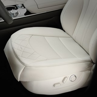 AIMBAN B-Slim 超薄車用坐墊 側邊夾款 1.2cm, 1個, 淺米色