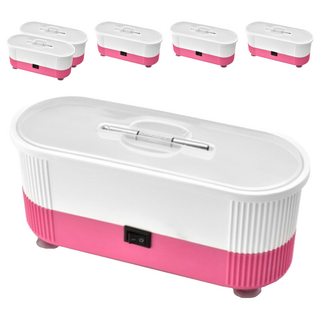 全自動超聲波多用清潔器, 粉色, 6個