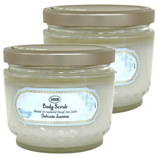 SABON 全新升級 身體磨砂膏 茉莉花語, 600g, 2罐
