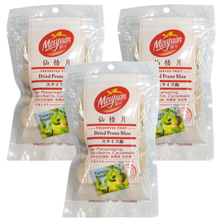 美元 仙楂片 無防腐劑 無甜精 台灣製造, 100g, 3包