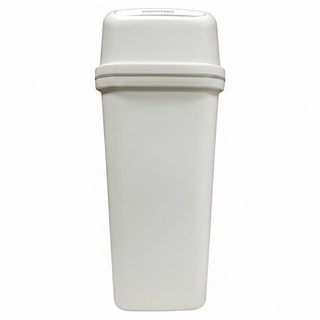 ASVEL 搖蓋垃圾桶 15L 1個, 灰白色, 1層