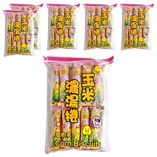 Chiao-E 巧益 玉米濃湯捲 蛋奶素, 200g, 6袋